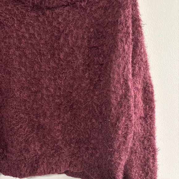 Express crop sweater women’s size xs x-small furry fuzzy - Picture 2 of 4